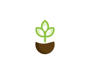 Plant logo
