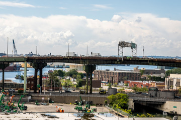 bridge over the river