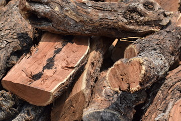 Firewood Close Up