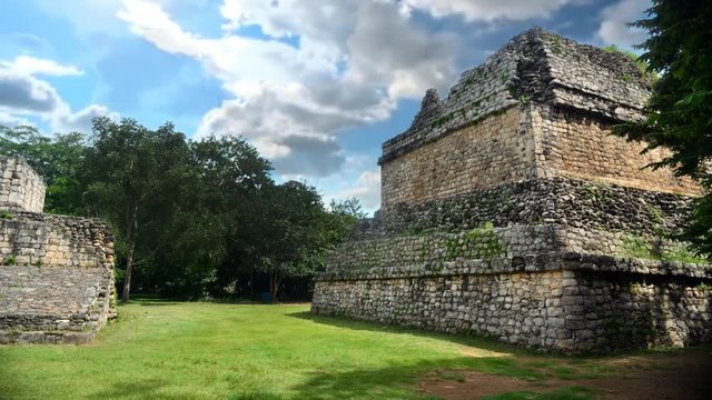 Ek Balam, asombrosa ciudad ancestral de los Mayas en la península de Yucatán, México.
