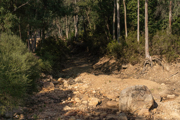 Panoramic view in Bnim Mtir  Tunisia, North Africa
