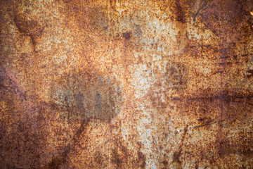 Rusty iron plate texture background