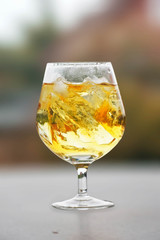 glass of brandy