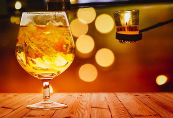 glass of whiskey