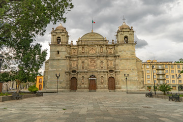Obraz premium Catedral de Oaxaca