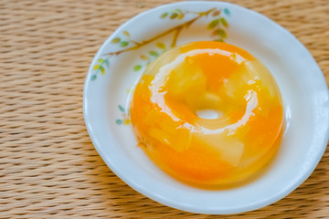 フルーツゼリー　寒天