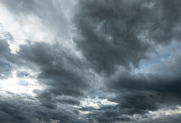 dark stormy clouds