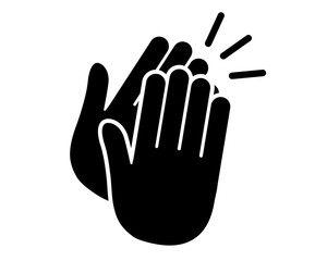 Obraz premium Applause icon material / vector