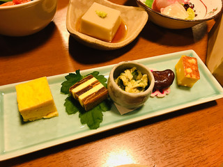 Part of Kaiseki or Traditional multi-course Japanese dinner.