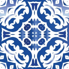 Antique azulejo tiles patchwork.