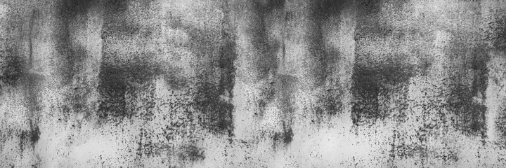 Fototapeta premium Black and white background. Gray grunge background. Abstract rough background. Old dirty concrete wall texture.