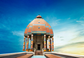 valluvar kottam,auditorium, monument in chennai, tamil nadu, india
