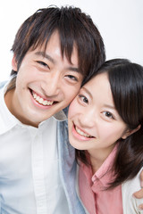 笑顔のカップル