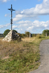 paysage Belgique Wallonie Ardenne Porcheresse croix religion 