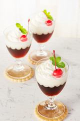 コーヒーゼリー