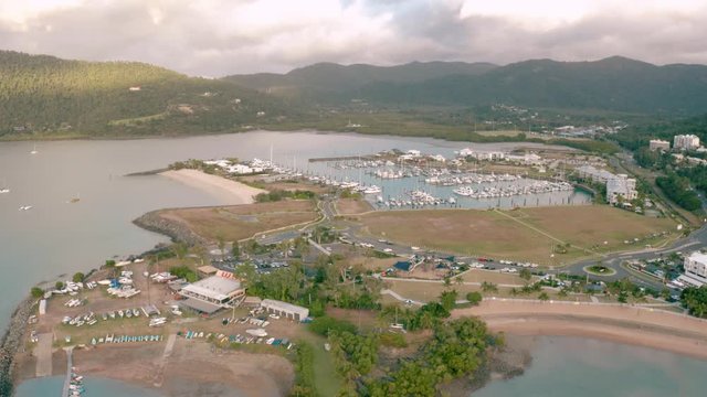 Airlie Beach At Sunset