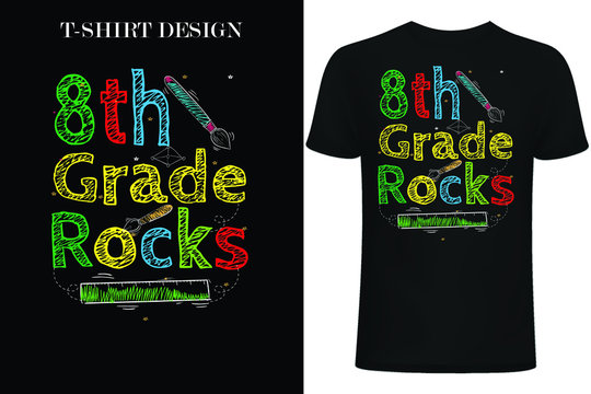 8th Grade Rocks T-shirt