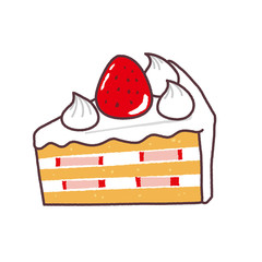 いちごのショートケーキ