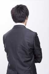 ビジネスマンの後姿