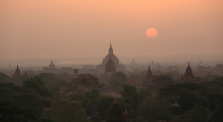 Obraz premium Bagan Landscape, Myanmar