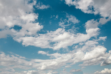 blue sky background with white clouds. panorama,abstract background