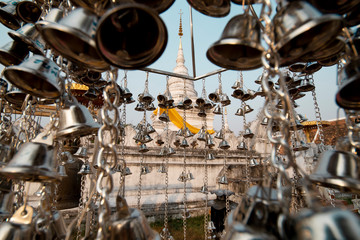 Wat Phra That Khao Noi in Nan Province in northern, Thailand.