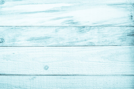 Old grunge wood plank texture background. Vintage blue wooden board wall have antique cracking style background objects for furniture design. Painted weathered peeling table woodworking hardwoods.