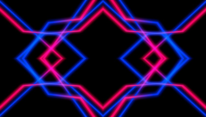 design, abstract, background, black, blue, bright, club, concrete, corridor, dark, electric, empty, figure, floor, futuristic, game, geometric, glow, glowing, illuminated, illumination, illustration, 