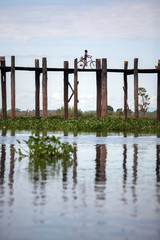 U Bein Bridge, Amarapura, Myanmar