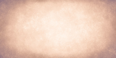simple classic abstract beige background with darkened edges. The effect of old paper, parchment. Elegant background for decor