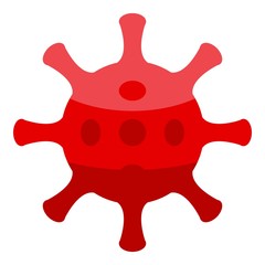 Jobless virus icon. Isometric of jobless virus vector icon for web design isolated on white background