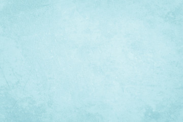 Close up retro plain pastel blue cement & concrete wall background texture for show or advertise or promote product and content on display and web design element concept decor.