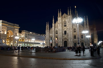 Naklejka na ściany i meble Milan Cathedral Duomo di Milano is the cathedral church of Milan in Lombardy, northern Italy. It is the seat of the Archbishop of Milan