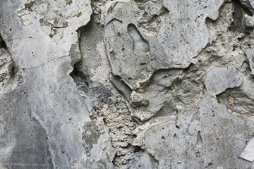 Fototapeta premium Cracked concrete wall