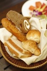 Basket of pastries