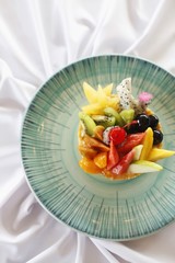 Fruit tart dessert