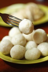 Hainanese chicken rice ball