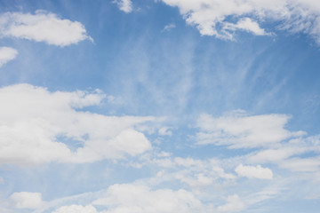 Cloudy Sky Sunny Day Bright