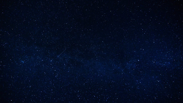 incredibly beautiful milky way with stars, summer