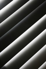 Close-up of window blinds