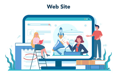 Rhetoric or elocution specialist online service or platform.