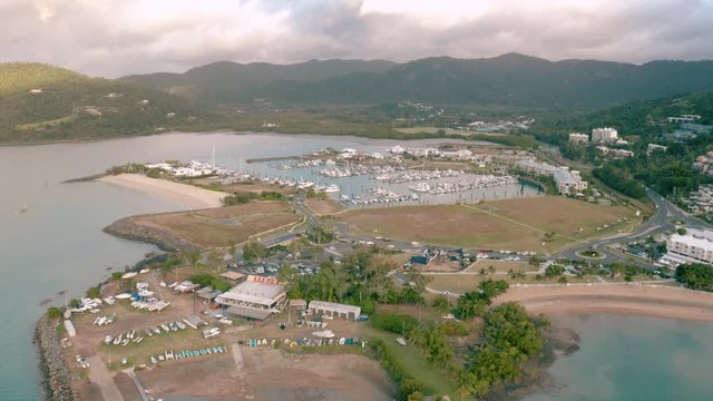 Airlie Beach At Sunset