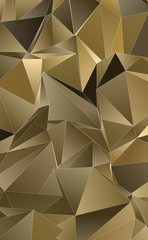 Fototapeta premium Abstract Low-Poly background. triangulated texture. Design 3d. Polygonal geometrical pattern. Triangular modern style