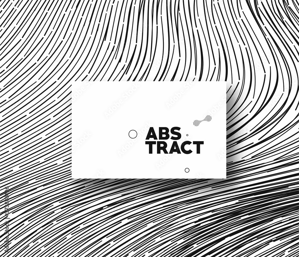 Poster abstract design with space of your text. vector illustration.