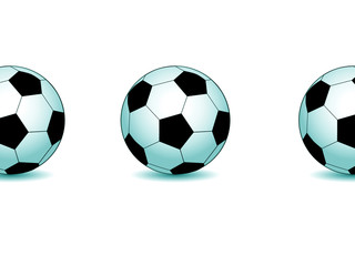 Naklejka premium soccer ball isolated on white