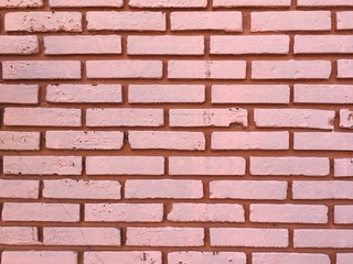red brick wall