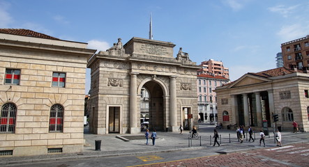 Garibaldi Gate, Porta Garibaldi in Milan