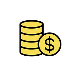 お金、金融、ファイナンスのアイコン