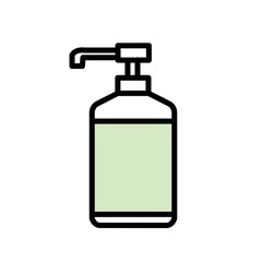 シンプルな感染症アイコン