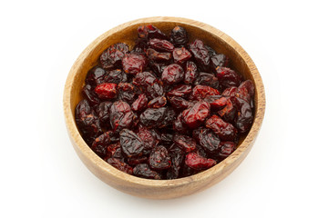 Dried fruit blueberry in plate